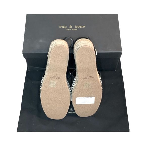 🆕 rag & bone Calla Wedge Espadrille Sandal - Picture 6 of 6